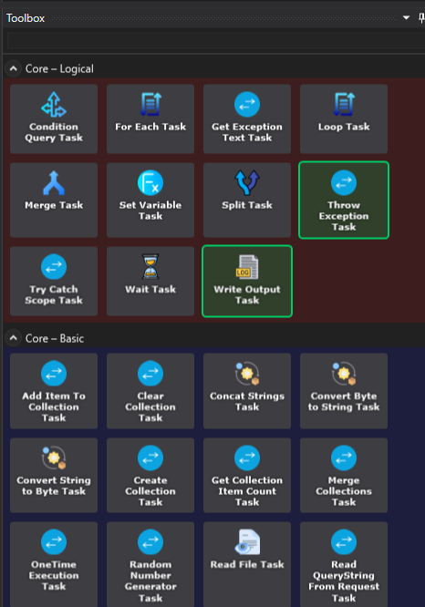 Task toolbox
